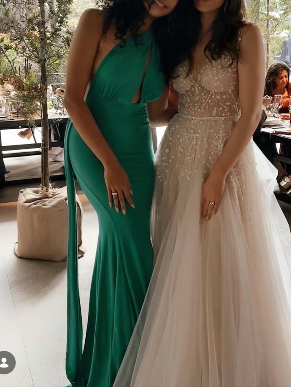 Melani the Label Eliana Multi-Way Gown in Emerald